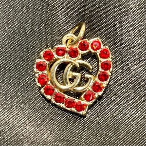 Zipper Pull Red and Gold with Signature GG, Fashion